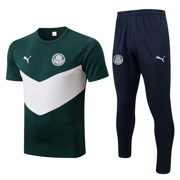 Camiseta Palmeiras Conjunto Completo 2022/2023 Verde Blanco